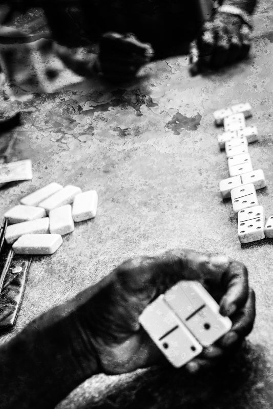 Dominoes (B&amp;W)